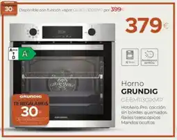 Tien 21 GRUNDIG Horno GEBM11301XMP oferta
