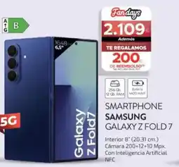 Tien 21 SAMSUNG Smartphone galaxy z fold 7 oferta