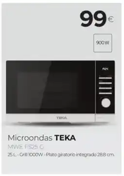 Tien 21 TEKA Microondas MWE FS25 G oferta