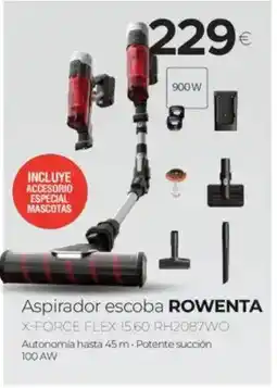 Tien 21 ROWENTA Aspirador escoba oferta