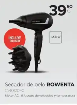 Tien 21 ROWENTA Secador de pelo oferta