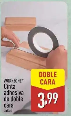 ALDI Workzone - cinta adhesiva de doble cara oferta