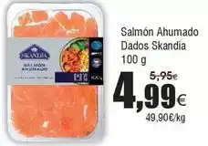 FROIZ Skandia - salmon ahumado dados oferta