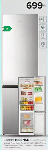 Tien 21 HISENSE Combi RB440N4ACA oferta