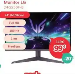 Mi electro LG Monitor 24G550F-B oferta