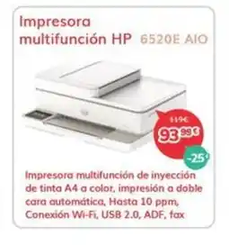 Mi electro HP multifunción 6520E AIO oferta