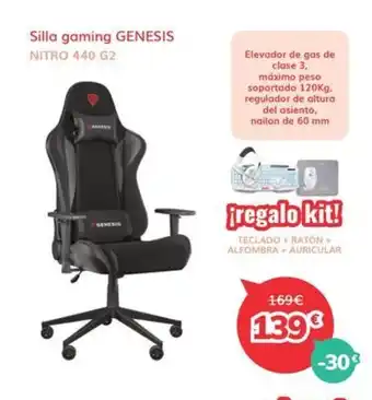 Mi electro GENESIS Silla gaming oferta