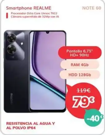 Mi electro REALME Smartphone oferta
