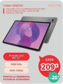 Mi electro LENOVO Tablet oferta