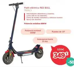 Mi electro RED BULL Patín eléctrico oferta