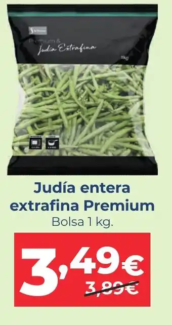 Judía entera extrafina Premium