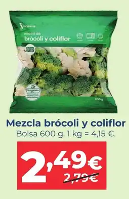 La Sirena Mezcla brócoli y coliflor oferta