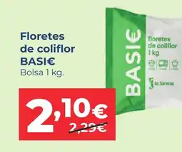 La Sirena BASI Floretes de coliflor oferta