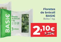 La Sirena BASI Floretes de brócoli oferta