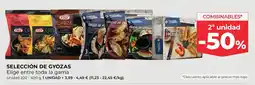 La Sirena Selección de gyozas oferta