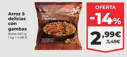 La Sirena Arroz 5 delicias con gambas oferta