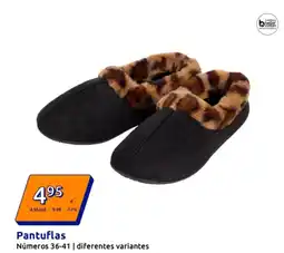Action Pantuflas oferta