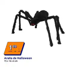 Action Araña de Halloween 75 x 16 x 6 cm oferta