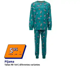 Action Pijama oferta
