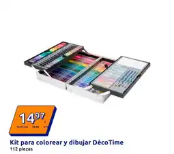 Action Kit para colorear y dibujar DécoTime oferta