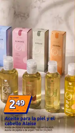 Action Aceite para la piel y el cabello Alaise oferta