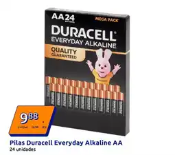 Action DURACELL Pilas Everyday Alkaline AA oferta