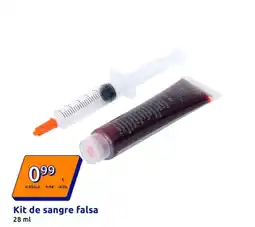 Action Kit de sangre falsa oferta