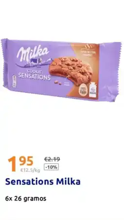 Action MILKA Sensations oferta