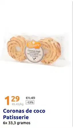 Action Coronas de coco Patisserie oferta