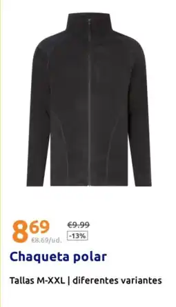 Action Chaqueta polar oferta