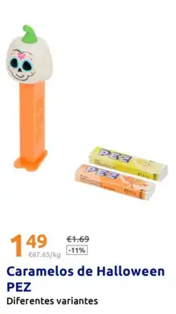 Action PEZ Caramelos de Halloween oferta