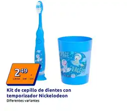 Action Kit de cepillo de dientes con temporizador Nickelodeon oferta
