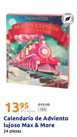 Action MAX & MORE Calendario de Adviento lujoso oferta