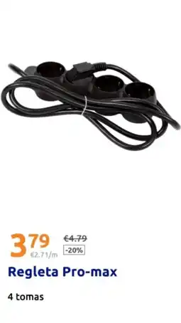 Action Regleta Pro-max oferta