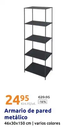 Action Armario de pared metálico oferta