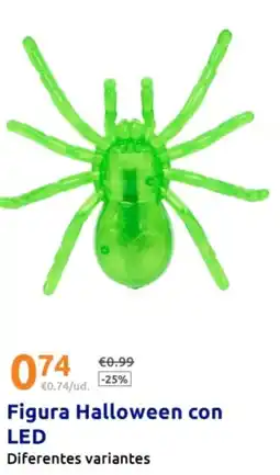 Action Figura Halloween con LED oferta