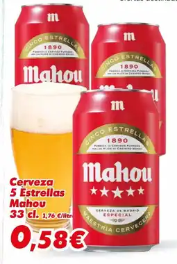 Proxi MAHOU Cerveza 5 Estrellas oferta