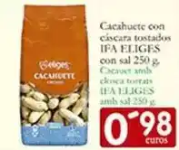 Ifa eliges - cacahuete con ciscara tostados