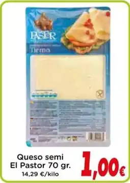 Proxi EL PASTOR Queso semi oferta