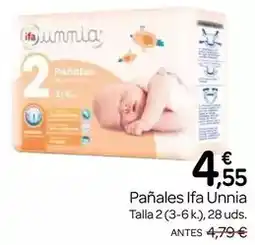 Supermercados El Jamón Ifa unnia - pañales oferta