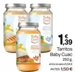 Supermercados El Jamón Baby cuac - tarritos oferta