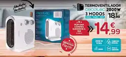 Supermercados El Jamón Cecotec - termoventilador cecotec 2000w oferta