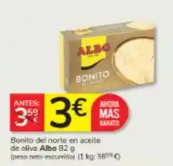 Albo - bonito del norte en aceite de oliva