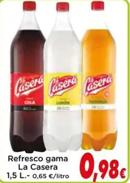 Proxi LA CASERA Refresco gama oferta
