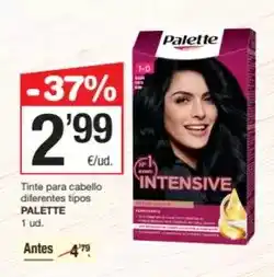 SPAR Fragadis Palette - tinte para cabello diferentes tipos oferta