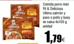Affinity - comida perro mini fit & delicious ultima salmon y pavo o pollo y buey en salsa