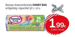 Condis HANDY BAG Bosses d'escombraries antigoteig, capacitat oferta