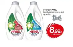 Condis ARIEL Detergent llevataques o frescor abril 25 rentats oferta