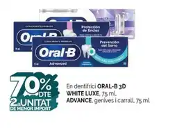 Condis ORAL-B 3D WHITE LUXE En dentifrici oferta