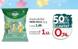 Condis HERO SOLO Snacks de blat oferta